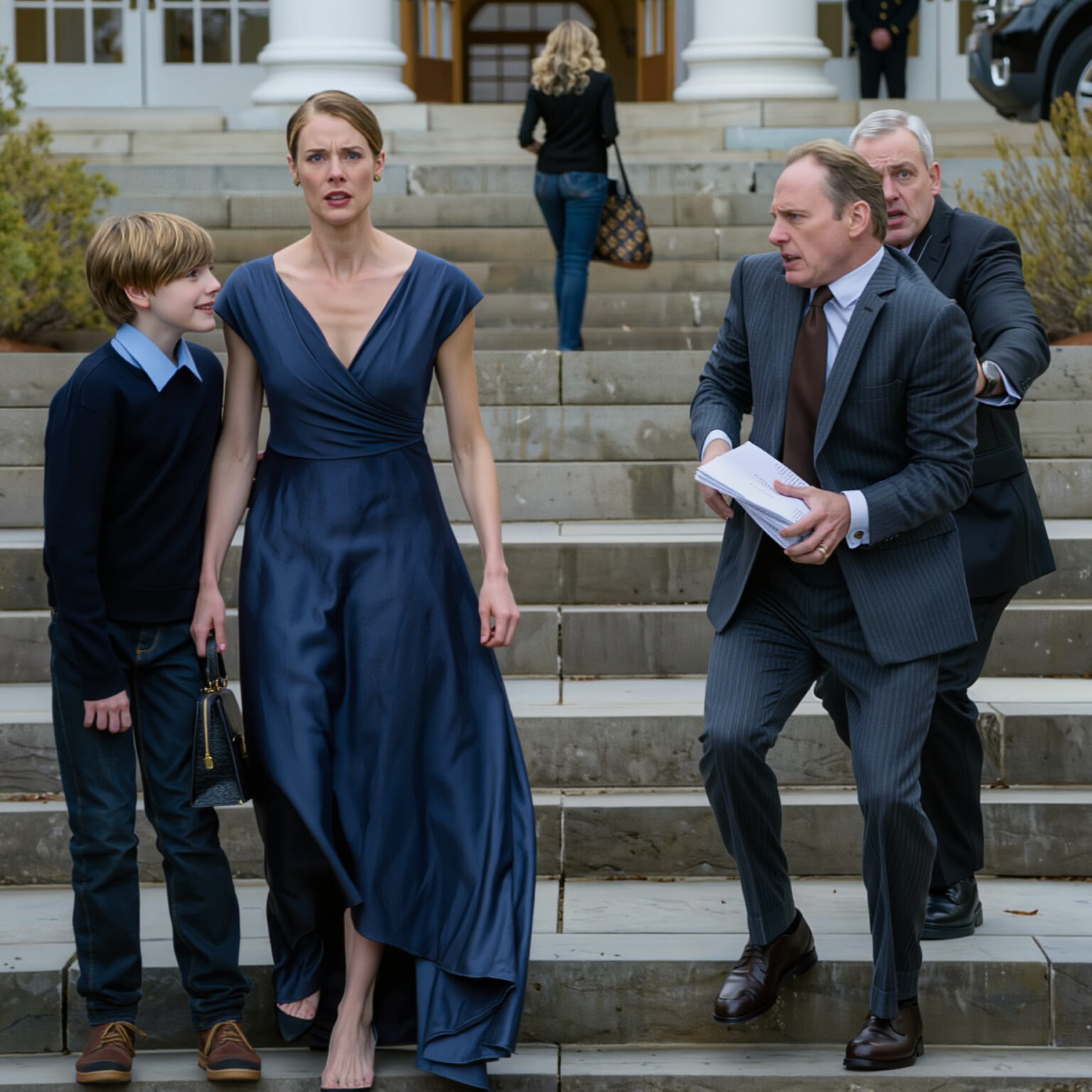 “Min man bad om skilsmässa. Han sa att han ville ha huset, bilarna, allt utom vår son. Min advokat bad mig slåss. Jag sa helt enkelt, ‘Låt honom få allt.’ Alla trodde att jag hade tappat förståndet. Vid slutförhandlingen skrev jag över allt till honom. Han hade ingen aning om att jag redan hade planerat allt. Han log — tills hans advokat läste en sista detalj…”