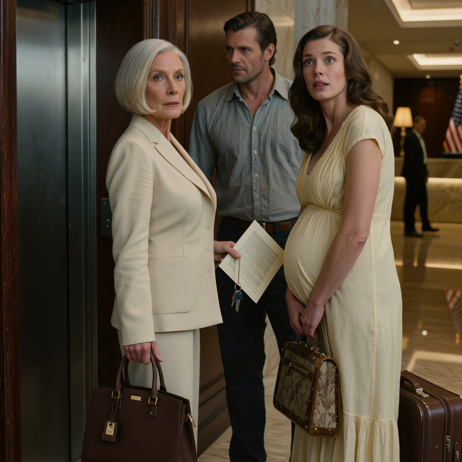 “We heard you bought a penthouse. We came to live with you and make peace,” my son and daughter-in-law said at my door. But when they walked into the penthouse, they stopped in their tracks at what was waiting inside