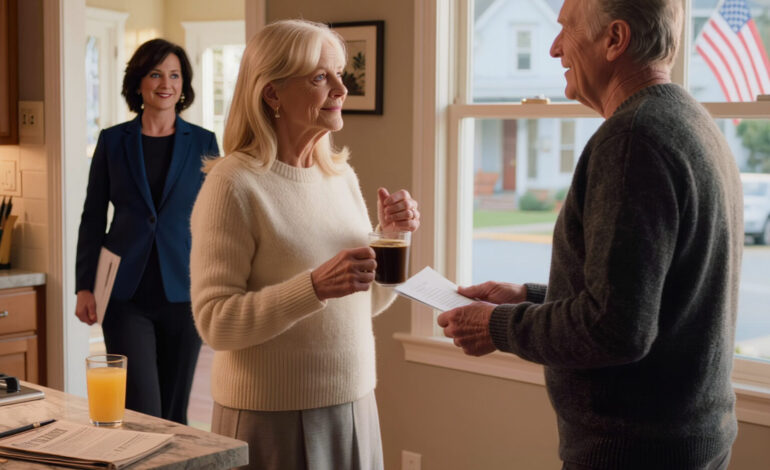 Efter min skilsmässa vid 68 blev jag utan ett öre. Min exman skrattade åt mig och sa att mitt liv var lika bra som över. Men en vecka senare kom en advokat för att träffa mig. “Frun, din första make från 1990-talet lämnade dig 37 miljoner dollar — på ett villkor…”