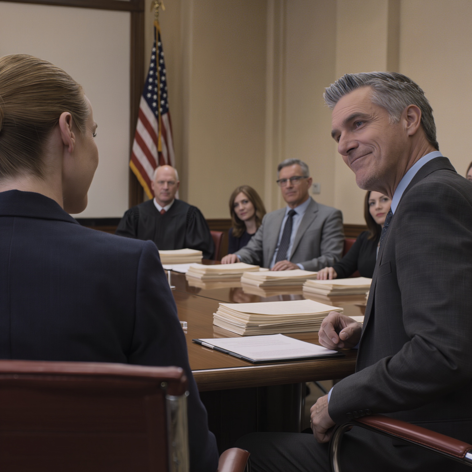 Min mormor lämnade mig en bergsstuga värd 1,36 miljoner dollar när jag gick in i testamentet och läste vid tingshuset, såg jag min pappa— mannen som sparkade ut mig vid 18— redan sitta där och le som ägaren. Han viskade, “Vi förvandlar det till ett familjeföretag.” Men när domaren nådde sista sidan läste han en klausul som fick hela rummet att hålla andan och deras leenden sprack…