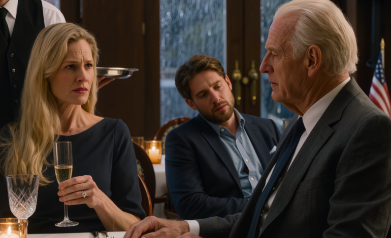 Vid middagen för att fira hennes befordran tittade min svärdotter på min gamla jacka och skrattade, “Du är en frilastare.” Hon tyckte att hon hade tryckt ner mig tillräckligt långt och till och med bjudit in mig till just den restaurang hon valde för att bevisa att jag inte hörde hemma där, tills servitören böjde huvudet och tilltalade mig som ägaren — och jag tittade rakt på henne och sa en mening som fick hela bordet att tystna.