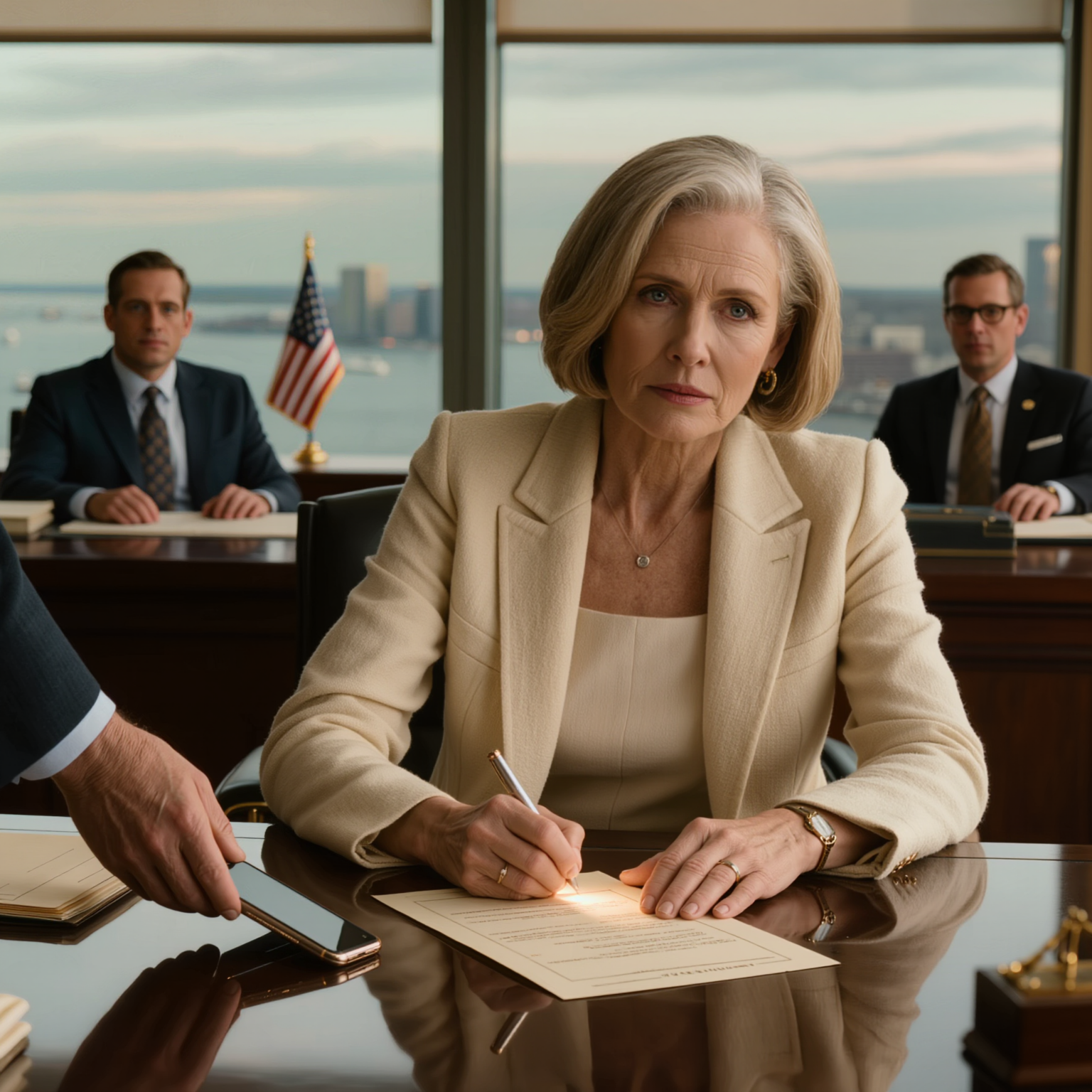 Den morgonen smsade min man, “Gå inte till flygplatsen. Jag tar min sekreterare till Maldiverna. Hon förtjänar denna semester mer än du.” Nästa morgon ringde jag en fastighetsmäklare, sålde takvåningen för kontanter och lämnade landet. Så när de återvände, garvade, strålade och stirrade upp på byggnaden, var det första som fångade deras uppmärksamhet inte tystnaden. Jag höll på att vika hans vita skjortor på bänken vid foten av sängen när telefonen ringde på träbyrån. Mindre än tre timmar tills bilen kom till lobbyn. Han kallade den resan vår andra smekmånad “.” Jag hade till och med köpt en ny klänning, den sorten som fick en femtiofemårig kvinna att se sig i spegeln och känna sig lite fånig, men ändå full av hopp.