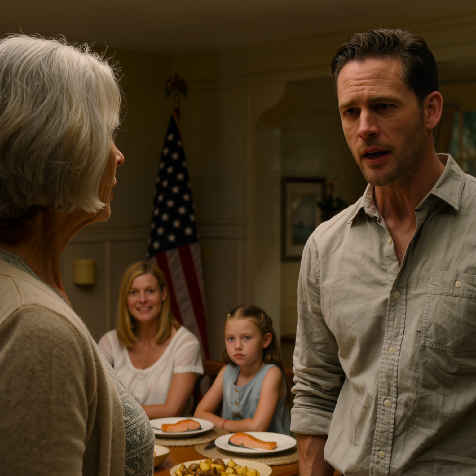 “ge min fru ditt rum eller gå,” min son skällde vid middagen. jag skrek inte. jag packade min väska, gick ut-och köpte en kustvilla. tre dagar senare ringde de… och bad om ett extra rum.