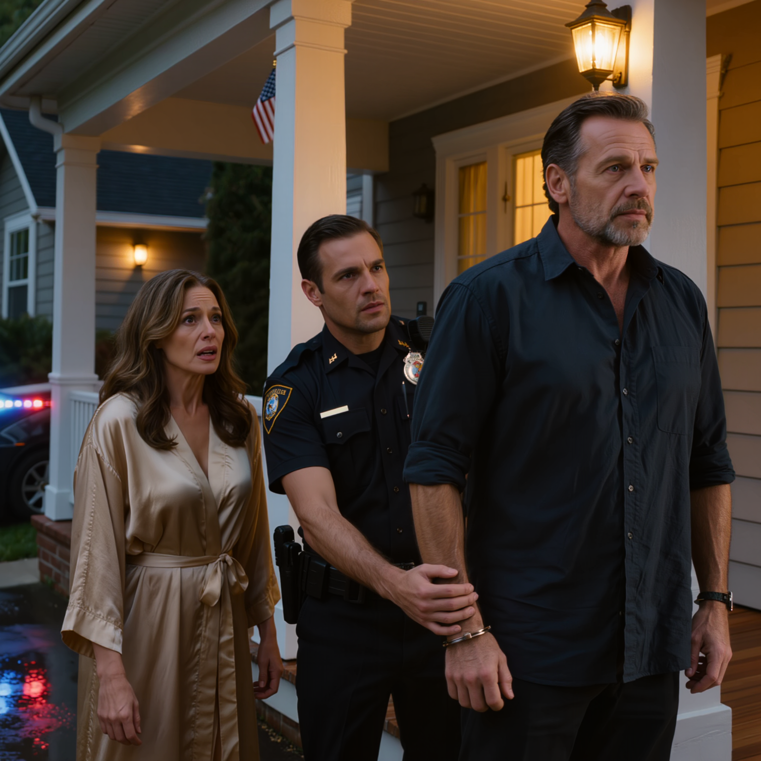 Klockan 02.07 slog polisen på min dörr och berättade att jag var arresterad för bedrägeri; min fru stod bakom dem, tårarna rann nerför hennes ansikte som om det var hon som hade blivit förrådd, och jag gjorde inte motstånd alls. Men när vi kom till stationen, i samma ögonblick som officeren gick in i min akt, gick han stilla, ringde sin överordnade viskande, och plötsligt fylldes rummet av människor som inte hade något att göra med att vara där vid den tiden.