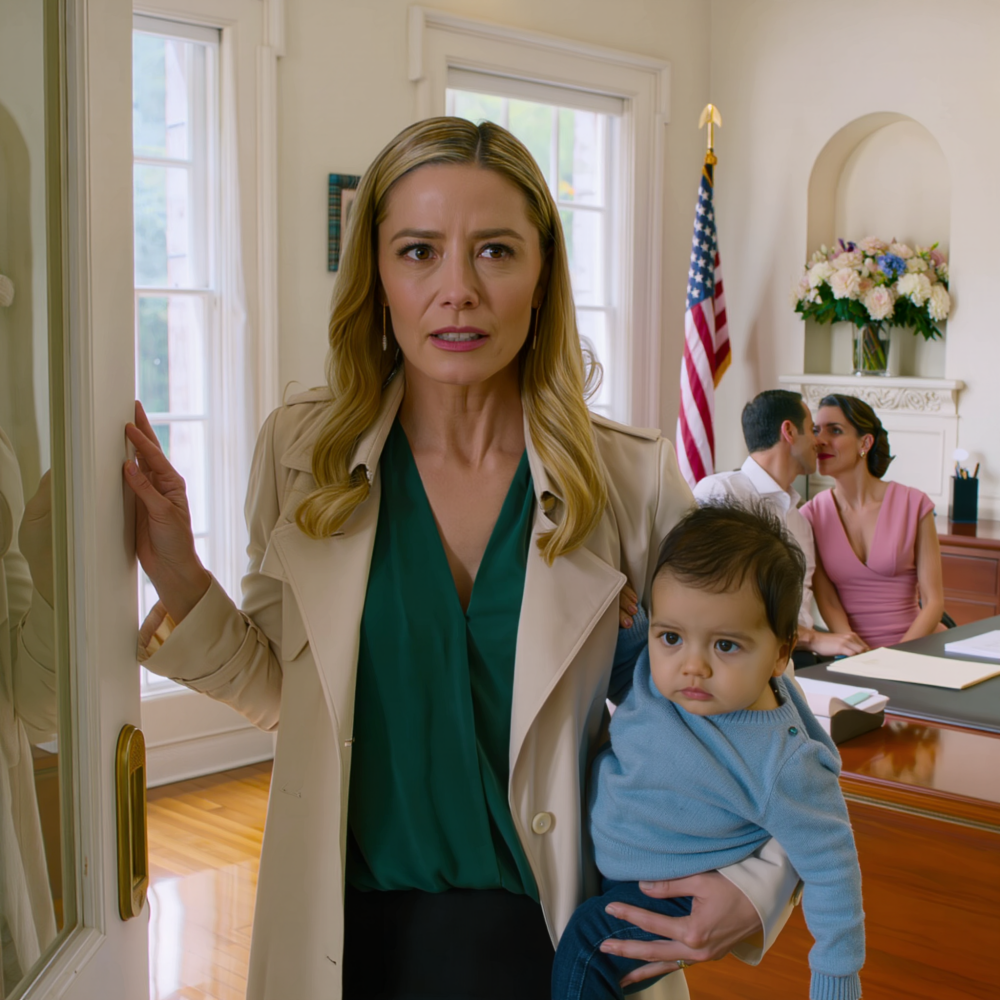 Jag vann 50 miljoner dollar. Jag rusade till min mans kontor med vår lille son för att berätta nyheten för honom och trodde att jag var på väg att dela mitt livs största glädje. Men när jag kom dit, det jag hörde komma bakom den dörren gjorde mig mållös… då tryckte jag upp dörren och klev in, och från det ögonblicket var ingenting någonsin sig likt igen.