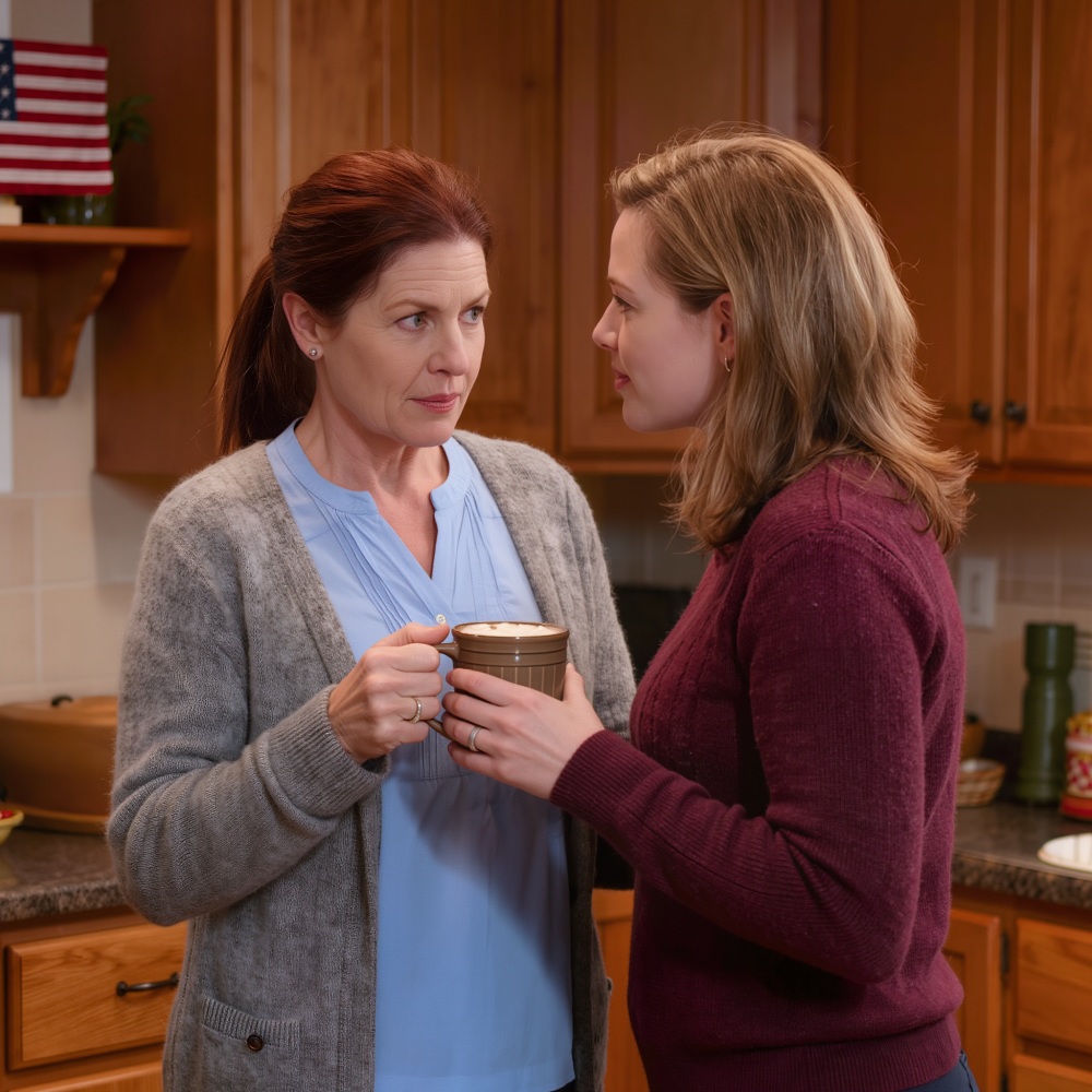 Min dotter räckte mig en kopp varm choklad, log väldigt sött och sa, ‘mamma, prova den här koppen varm choklad.’ Att lukta på det fick mig att känna att något inte stod rätt till, så jag drack det inte. Tjugo minuter senare ringde ett ovanligt ljud från köket, vilket fick mig att genast hoppa upp på fötter.