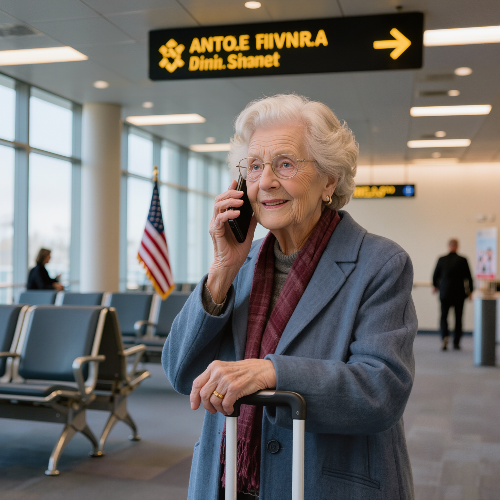 They said: ‘Fly out, Grandma — we want you here for Thanksgiving.’ When I landed. I stood waiting. I called. Then I saw the family photo — there was no place for me. At that moment, I woke up. I will never again wait for others to give me a place, and I have to hold on to my place myself.