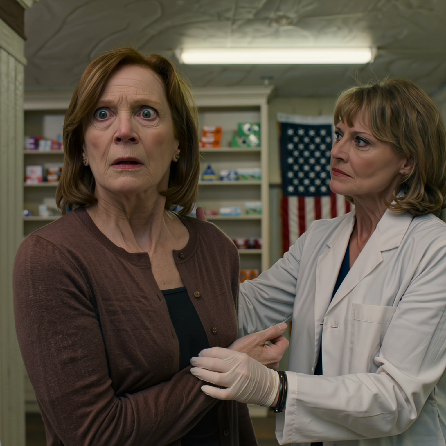 Varje morgon vaknade jag illamående och läkarna fortsatte att säga att ingenting såg alarmerande ut, tills den dagen jag stannade till vid apoteket på Cedar Street, klev apotekaren ut bakom disken, tog tag i min handled, tittade på födelsedagsarmbandet min dotter-in -lag gav mig och sa mjukt, “Ta av den just nu,” och i det exakta ögonblicket, Jag började förstå varför ingenting inne i mitt hus på Birwood Lane hade känts likadant längre