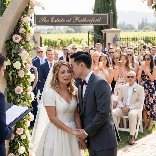 I WAS ABANDONED AT MY OWN WEDDING… AND MY MILLIONAIRE BOSS LEANED IN, WHISPERING, ‘PRETEND I’M THE GROOM.’ THEN, WITHOUT WAITING FOR MY REPLY, WHAT HE DID NEXT LEFT EVERYONE…