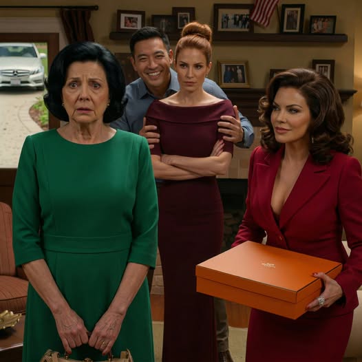 My daughter sold my antique necklace for $100,000 and used the money to shower her rich future mother-in-law with expensive gifts. When I found out and confronted her, she sneered and said, “I can’t believe you’re accusing me. I’m your daughter.” I just smiled and said, “That necklace was…” Her face went pale.