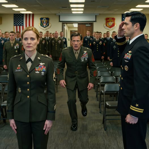 The SEAL captain shouted, “I need a marksman with high-level clearance!” I stood up. My general father laughed, “Sit down. You’re a nobody.” The captain asked, “Call sign?” “Ghost-Thirteen.” My father stopped breathing. He now knew exactly who I was.