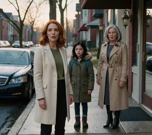 Min förmögna mormor såg mig och min 6-åriga dotter på ett härbärge för familjen. Hon frågade, “Varför bor du inte i ditt hus på Hawthorne Street?” Jag blev bedövad. “Vilket hus?” Tre dagar senare kom jag till ett familjeevenemang och mina föräldrar blev bleka…