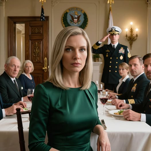 “Du skämmer ut den här familjen, sa” mamma inför alla. Till och med min bror hånade, “Letdown.” Sedan, när middagen började, anlände min systers man i uniform— och frös. Han hälsade mig… och sa, “Frun.” Pappas gaffel klapprade till golvet. Min syster blev blek.