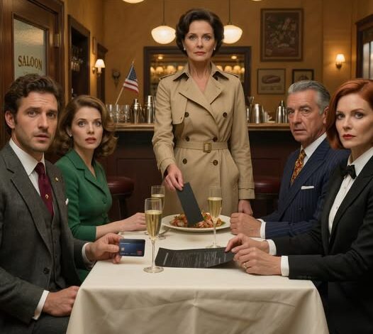 My daughter lied and said dinner had been canceled, but I caught them eating on my card, so I locked it right before the check came and watched panic spread across the table.