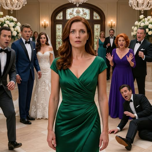 Femton år efter att min pappa tvingade ut mig såg jag honom igen på min systers bröllop. Pappa log, “Om det inte var för medlidande, skulle ingen ha bjudit in dig.” Jag smuttade på mitt vin och log. Sedan tog bruden mikrofonen, hälsade mig och sa: “Till generalmajor Evelyn…” Hela rummet vände sig mot mig.