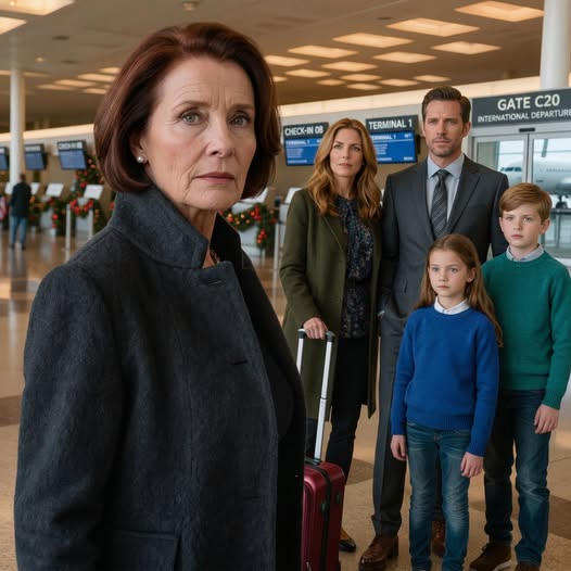 På flygplatsen sa min dotter, “Du flyger ekonomi och vi flyger business class. Jag vill inte att du sitter med oss.” Men jag betalade biljetterna. Under flygningen ringde jag banken…