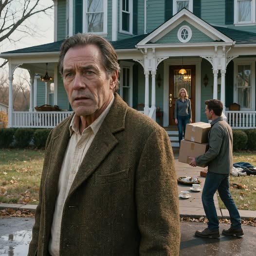 Efter min sons begravning tog min svärdotter in en annan man i huset. Hon skrek, “Du borde börja vänja dig vid källaren. Det här huset är för människor som fortfarande betyder något här.” Sen började hon slänga in mina saker på gården. Jag tryckte på en knapp och gick därifrån. Två minuter senare kom polisen.