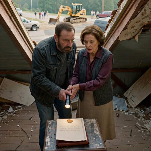 I 50 år behandlade Riverside den förstörda herrgården på Fourth Avenue som ett monument över svek— tills en 82-årig veteran och hans fru gled in strax före rivningen och hittade, inte damm eller skam, utan en förseglad militärfil, en fars sista brev, och en sanning som är kraftfull nog att förvandla historien som denna stad hade trott på i ett halvt sekel till lögnen som begravde en hjälte.