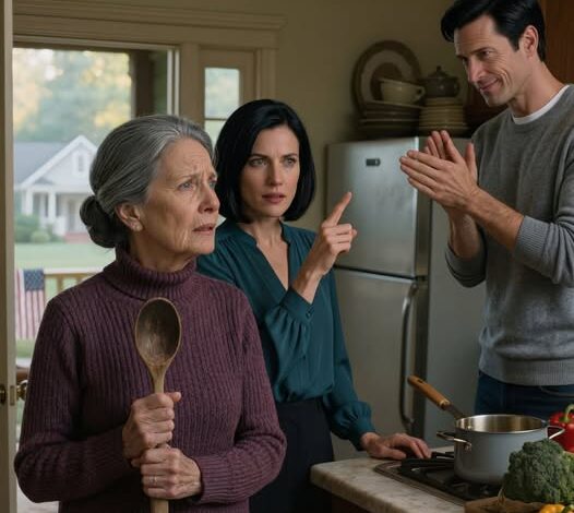 “Get out of my kitchen right now,” my daughter-in-law screamed in my own house. She was using my pots and my groceries to cook for her entire family, and my son actually started clapping. “That’s right, honey,” he said. “It’s about time someone finally put her in her place…” But he never got to finish that sentence.