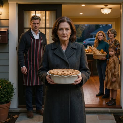 I came to my son’s house for Thanksgiving… then he looked at me and said, “Who invited you here? This is for family only.” I left in tears.