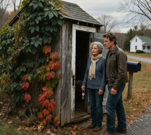 När Adeline och Silas köpte ett vintäckt minihem för endast 3 dollar, bestämde de flesta av Riverside att paret hade nått den sorgliga, desperata kanten av ålderdom, den typ av ögonblick som folk diskuterar med sänkta röster efter church—, men i samma ögonblick som det gamla låset gav vika, klev de två in i en hemlighet så oväntad, så djupt rotad i själva staden, att deras sista dollar började se mindre ut som desperation och mer som ödet.