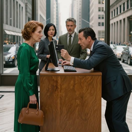 “Min man skilde sig från mig och lämnade mig med ingenting. När jag använde det gamla kortet som min far hade lämnat mig, blev bankchefen blek och viskade, ‘Frun… vet du ens vad du verkligen äger?’”