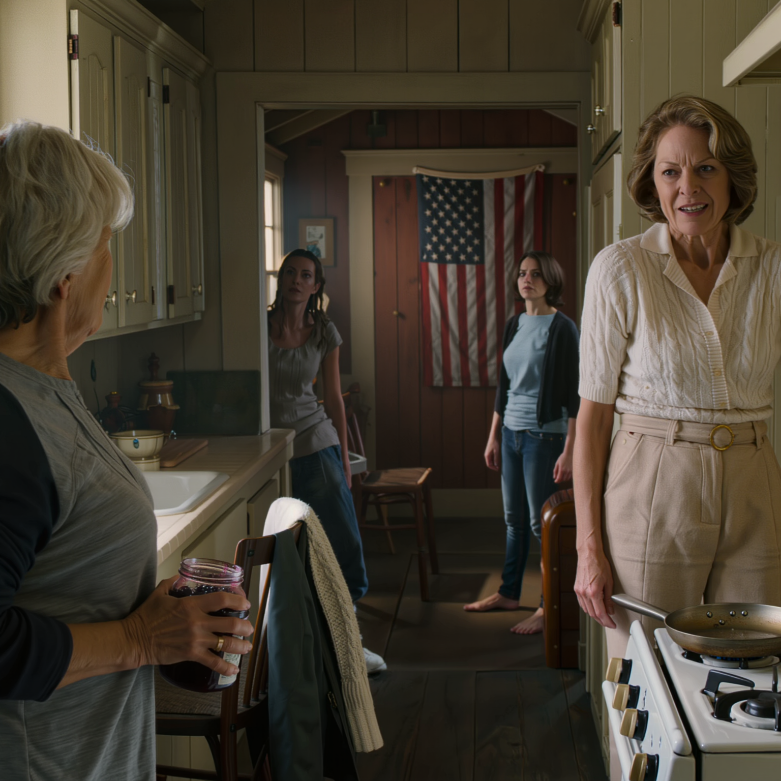 Jag gav min dotter en gård som en chans att börja om, men dagen jag stannade till vid bondgården under ekträdet efter regnet, stod hon frusen vid handfatet, hennes svärmor hade slentrianmässigt tagit över köket som Det var hennes eget, främlingar rörde sig genom korridoren, och den stängda sovrumsdörren fick mig att inse att saker hade gått alldeles för långt, bara ingen förväntade sig att jag skulle vara den som såg det