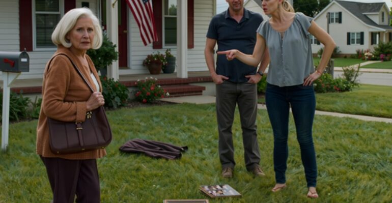 My daughter-in-law threw all my things into the yard and said, “We decided to do a little cleaning… those old things are useless anyway!” I looked her straight in the eyes and said, “Then I’ll clear out what’s useless to me, too.”