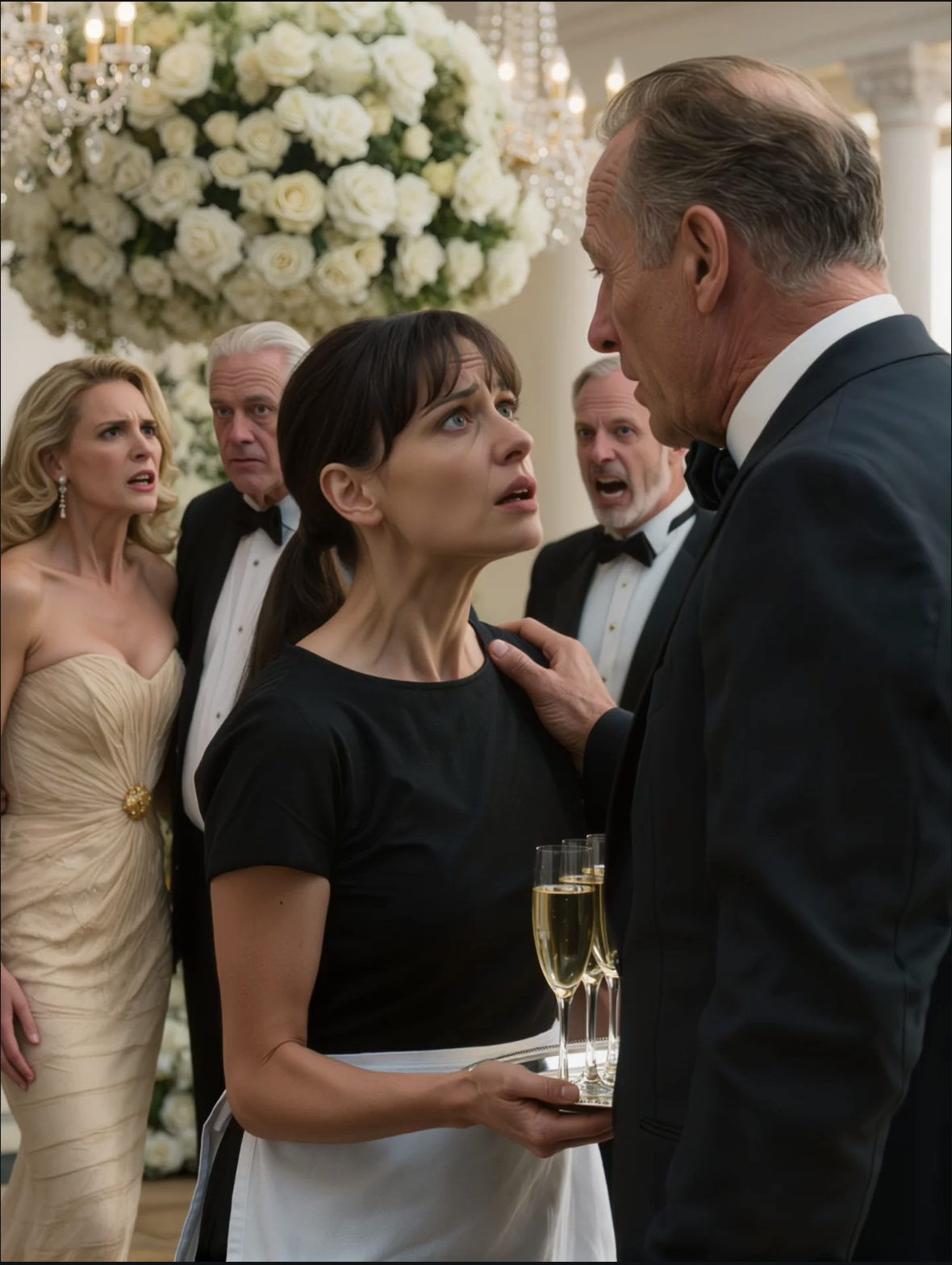 “They told me, ‘Some children are born to serve,’ so I spent 23 years scrubbing their floors, eating their scraps, and calling my parents Mr. and Mrs. Patterson—until my brother’s future father-in-law looked at my face during the wedding photos, went pale, and whispered, ‘Do you know who your real mother is?’”