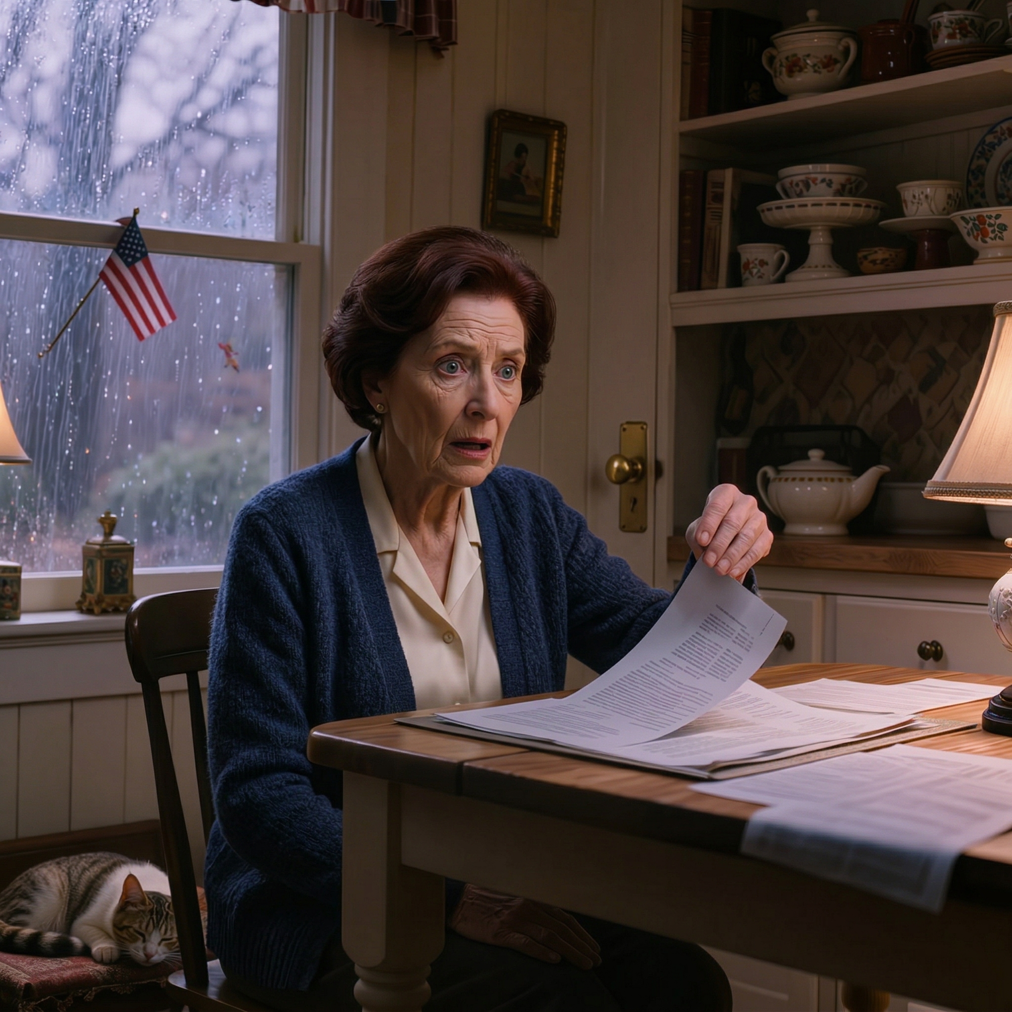 Efter 52 års äktenskap ansökte min 78-årige man om skilsmässa, tog vårt hus på 4,5 miljoner dollar på Birwood Lane, skrattade precis där i rättssalen, lutade sig sedan in och viskade att jag aldrig skulle se barnen eller barnbarnen igen, jag körde ut från Connecticut utan att se tillbaka — tills ett okänt nummer plötsligt ringde, och jag visste att någon hade räknat ut allt för noggrant och ändå missat en sak.