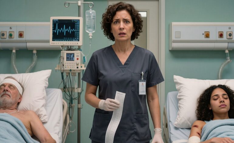 Min man och min svärdotter fördes in på akuten i LA precis under mitt skift – när jag sökte igenom hans rockficka och såg sanningen om den affärsresan, jag förstod att den här olyckan inte var en tragedi utan en chans att slita isär ett bedrägligt äktenskap och börja om från noll med min son.