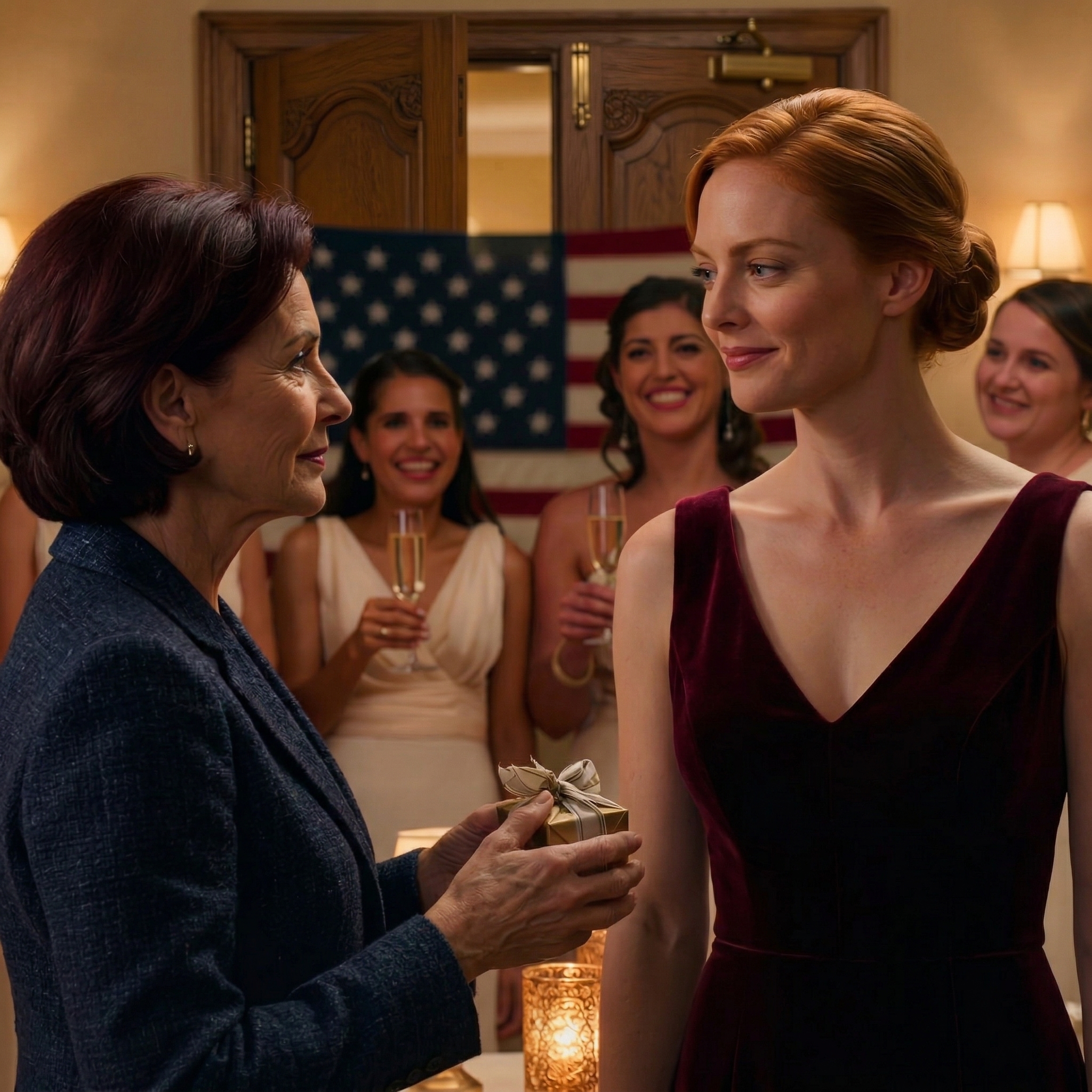 Precis bredvid buffébordet sa Chelsea kallt: “Kom inte till bröllopet, be om ursäkt och visa sedan ditt ansikte.” Jag stod stilla, hörselglasögon klirrar som spikar som körs in. Den natten öppnade jag minneslådan, tittade på det gamla huset och förstod att jag inte kunde knuffas ut ur mitt eget liv. Jag skrev på ett kontrakt för huset, blockerade korten och gick därifrån i tysthet. Morgonen efter bröllopet fick Chelsea för första gången veta att tystnad har ett pris.