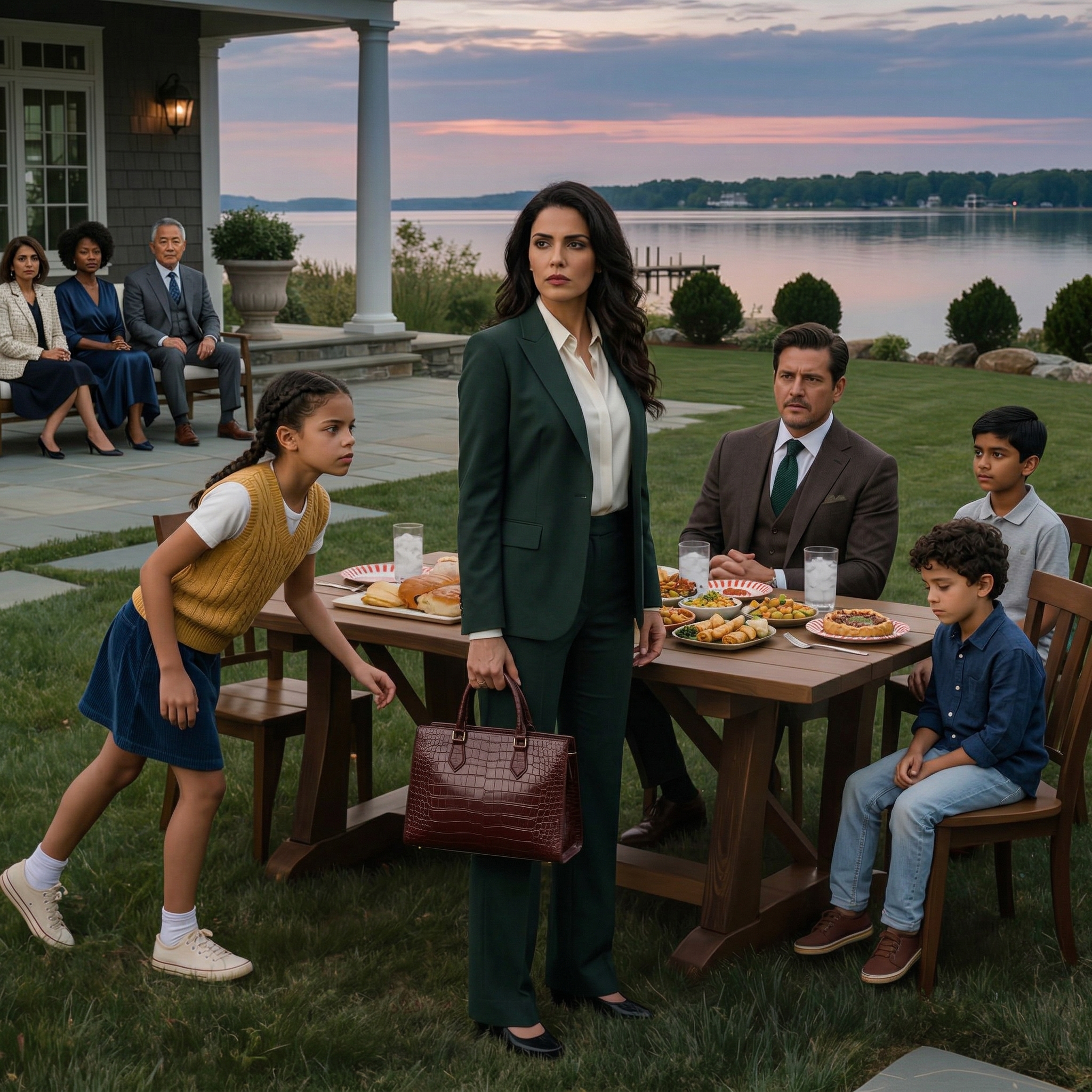 At the picnic, my mother said, “Next time, don’t bring the little boy.” Not a single person spoke up to defend my son until my oldest daughter pushed her chair back, stood up, and said, “Would you like to say that again?” The whole table fell silent…