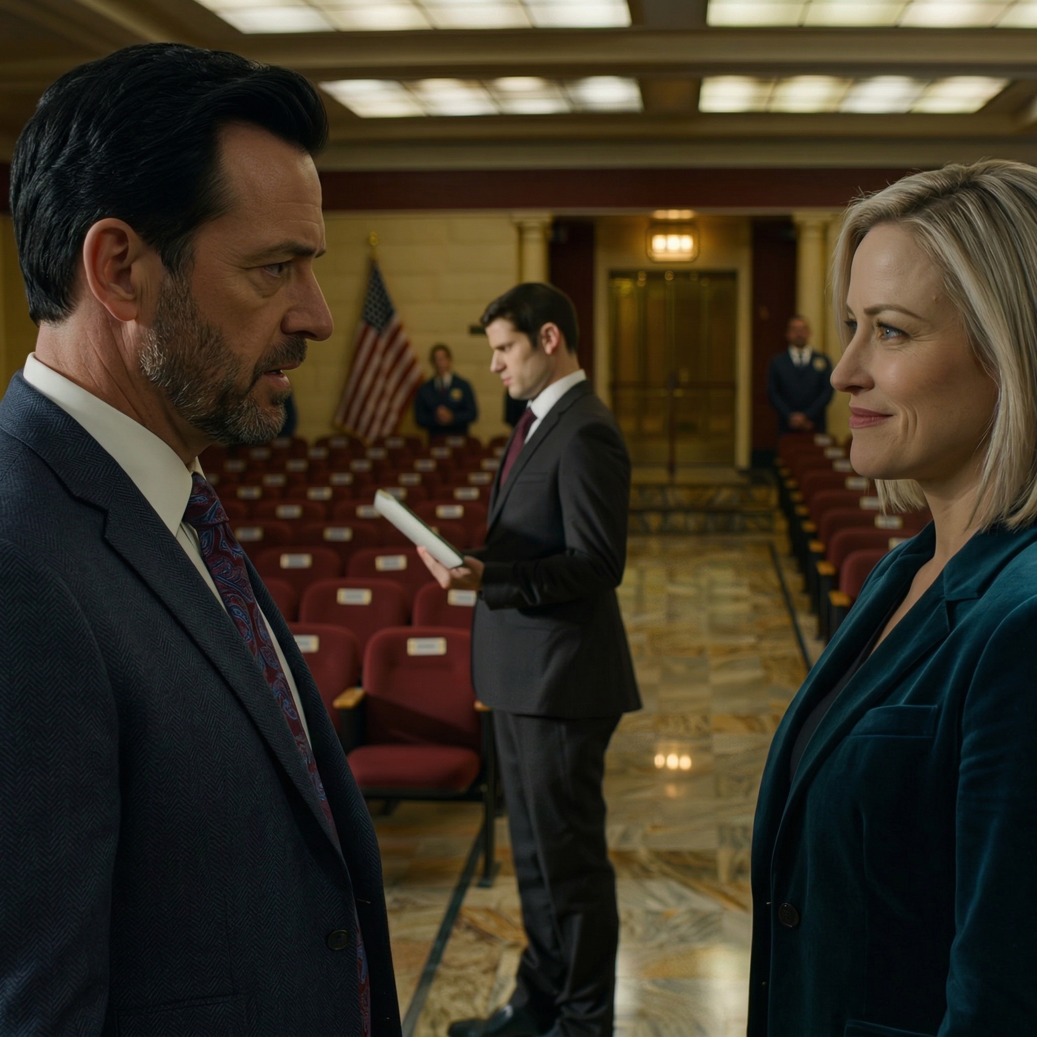 I samma ögonblick som jag klev in i prisceremonin på Cedar Hills, sa vaktmästaren, “Familjens sittplatser är fulla.” Jag är farfar. Jag betalade $45 000 för tre år av hennes undervisning, men min dotter knuffade mig till den bakre raden och presenterade mig som “Robert.” Jag svalde klumpen i halsen medan de kallade det “och höll skenet uppe,” sedan gick jag hem och ringde min bank. Och det telefonsamtalet vände bordet.