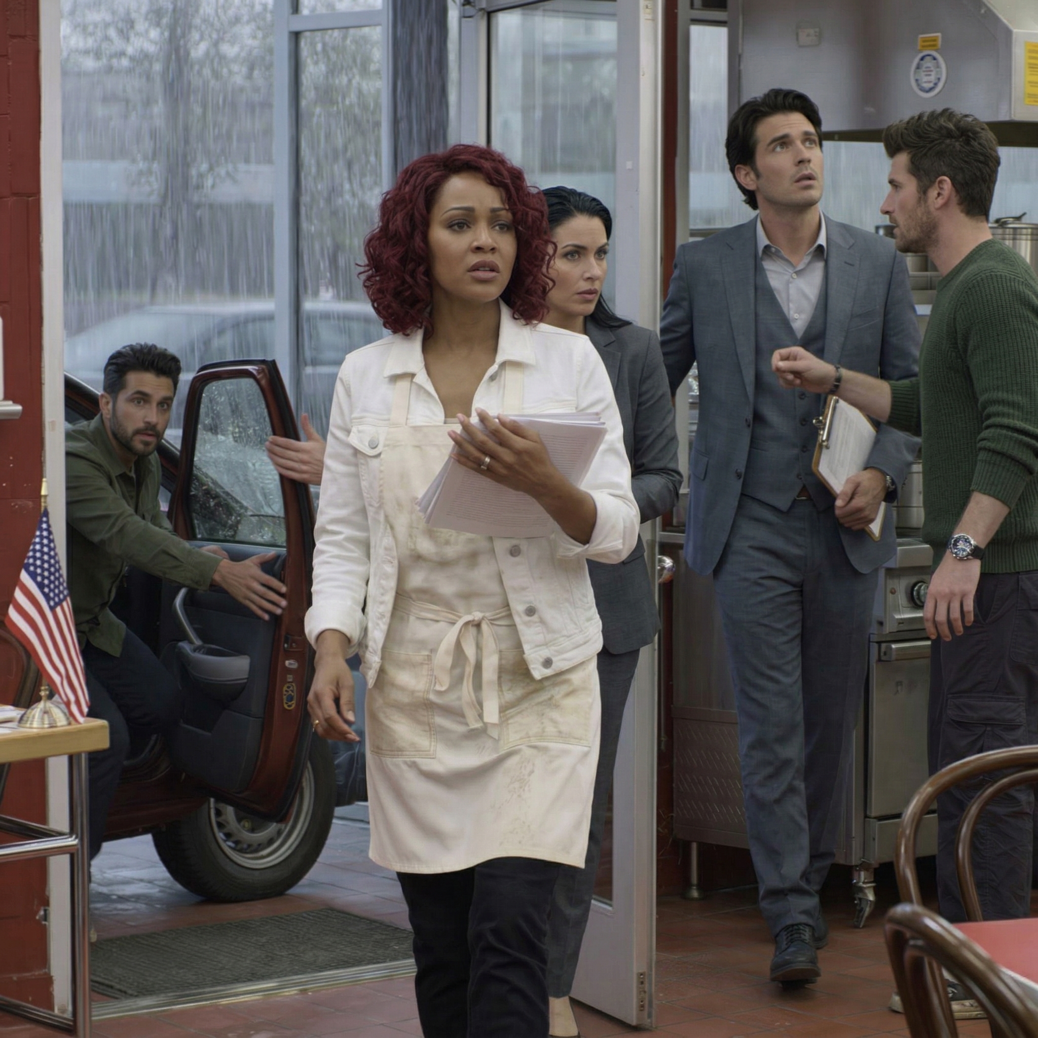 Mannen som sparkade Diane Callfield klockan 8:47 på en regnig tisdag för att vara “för gammal för brand” förväntade sig inte att hitta henne veckor senare i en liten Asheville kitchen—standing över den ena spisen han plötsligt ville ha tillräckligt mycket att köpa.