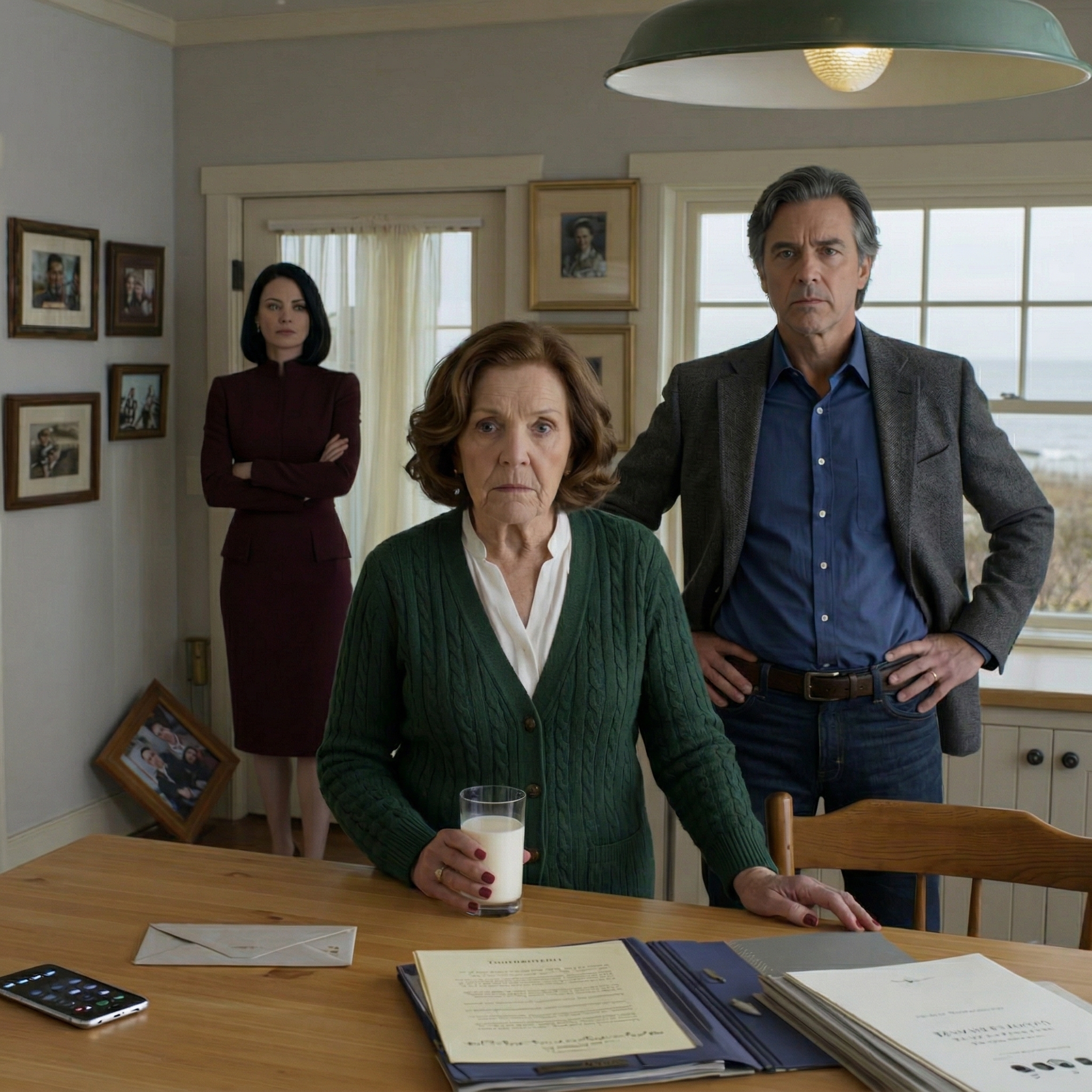 Min son sa, “Förvänta dig inte att jag ska ta hand om dig på äldre dagar. Jag har mitt eget liv och familj, och gamla kvinnor är alltid en sådan börda.” Jag sa inget. Jag nickade helt enkelt och ändrade tyst min vilja. Nästa morgon stormade han in i mitt hus, och det som var tänkt att hända gjorde det till slut.