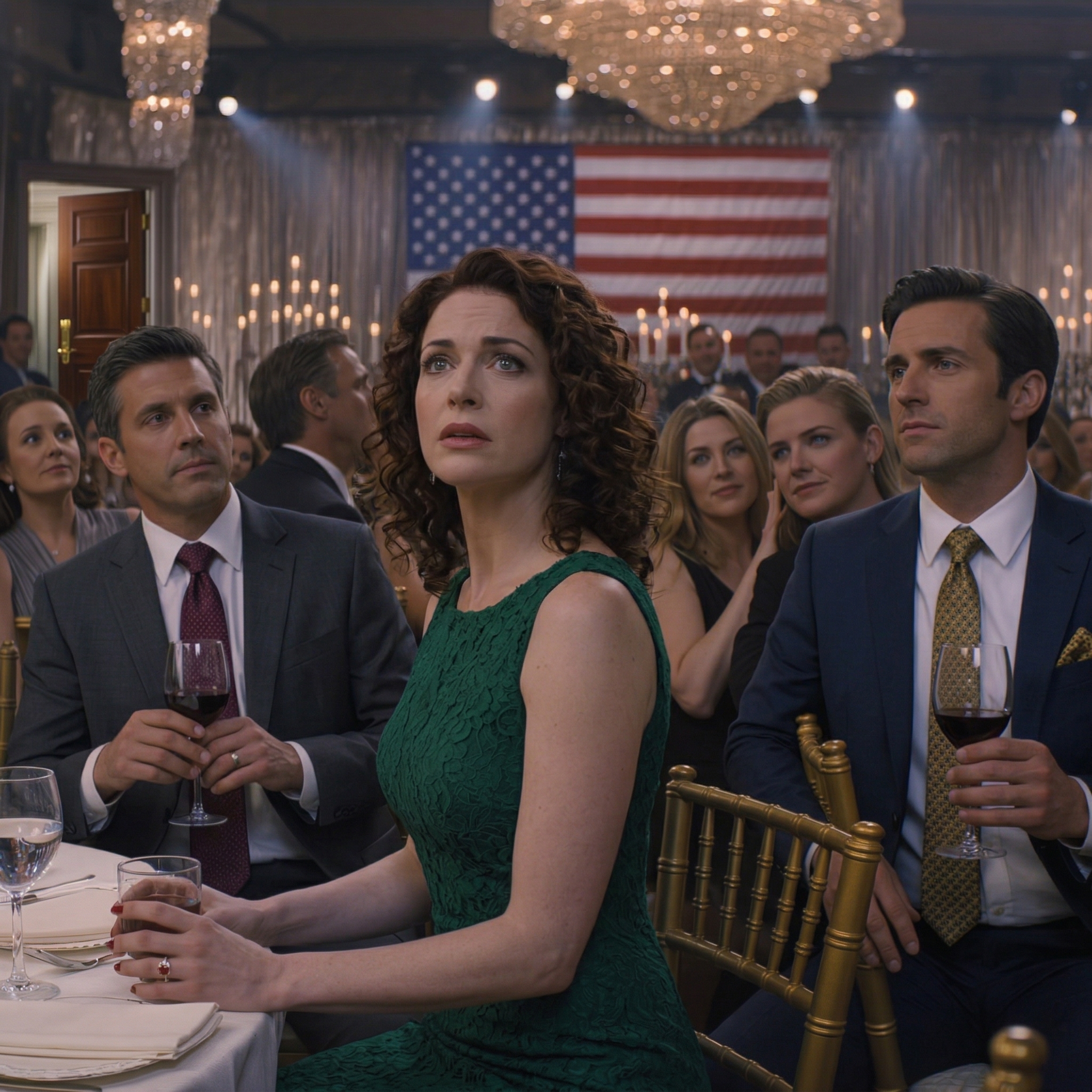 På min mans företagsgala skrattade han och sa: “Fråga inte min fru om affärer.” Men så log hans regissör mot mig och sa, “Egentligen… hon var min första chef.” Min man kvävdes nästan av sitt vin.