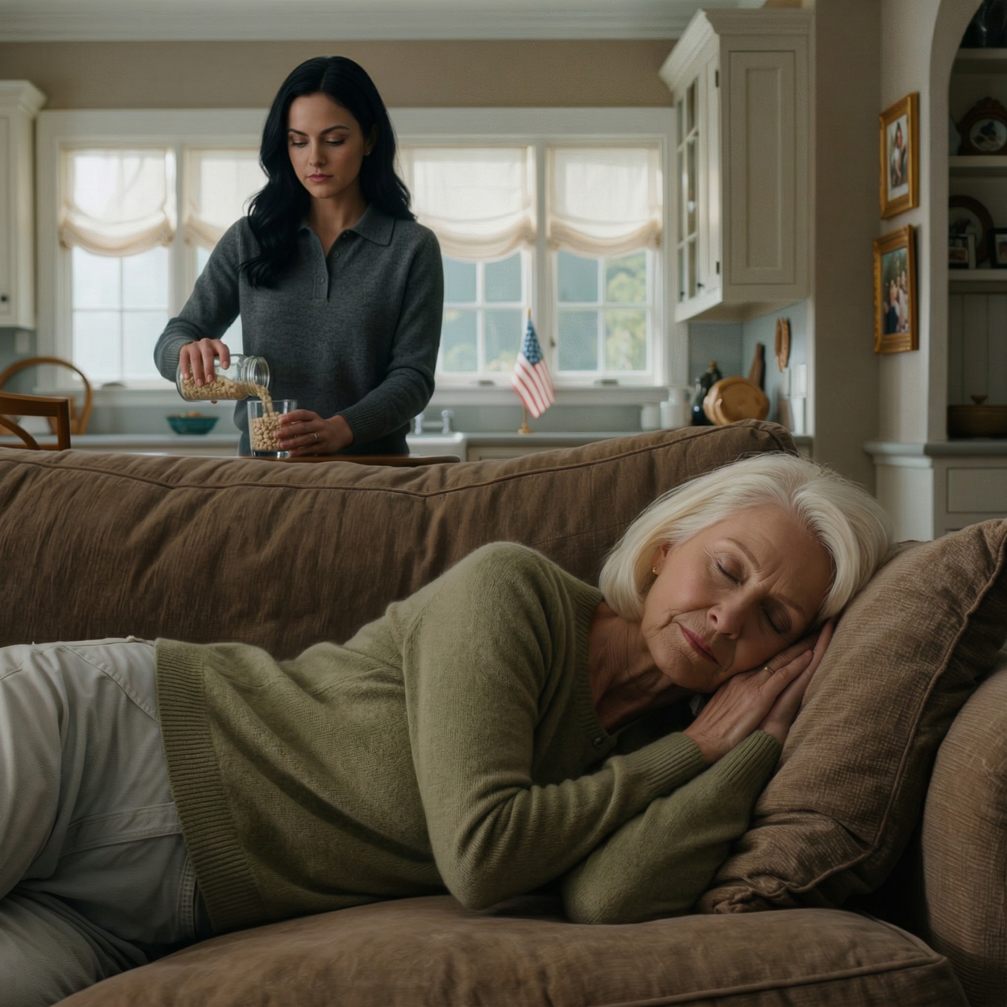 Medan min son var borta på en resa började jag misstänka att min svärdotter gjorde något med mitt kaffe. Den morgonen, medan hon klev iväg, hällde jag tyst ut den och låtsades somna. Fyrtiofem minuter senare gjorde det jag såg mig förstummad!