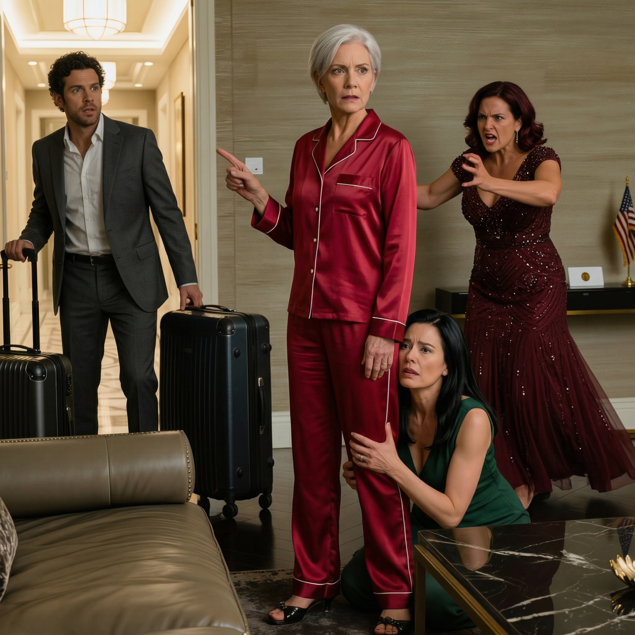 Min son sms:ade, “mamma, kom inte. Mina svärföräldrar vill inte ha dig här.” Jag var redan klädd, med min outfit vald och den dyra presenten fortfarande vilande på sängen… för just den fest jag hade betalat för. Jag grät inte. Jag ringde precis ett samtal som förändrades hela kvällen.