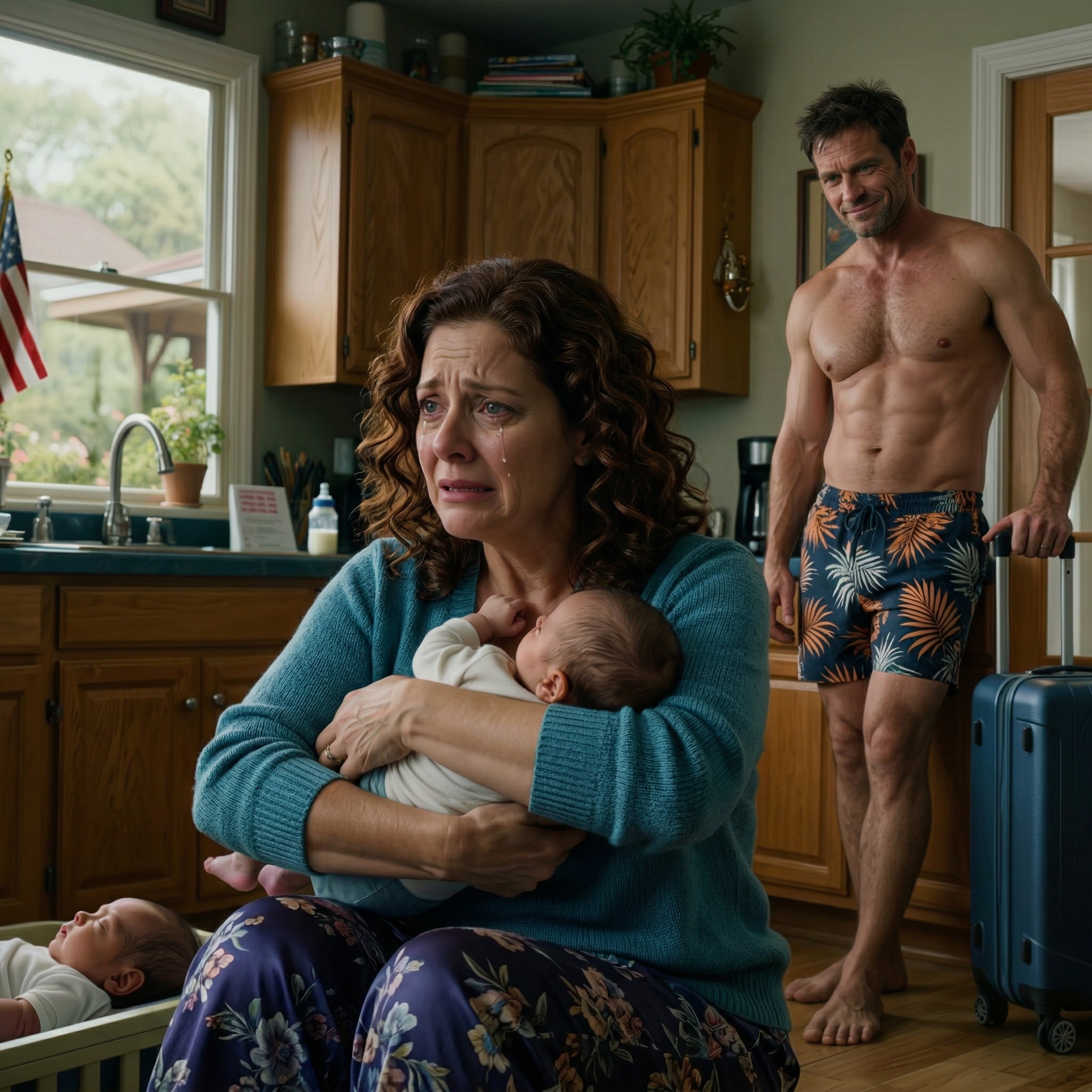 Min man lämnade mig ensam med våra nyfödda tvillingar för att hitta sig själv.“ Han sa, “Dessa bebisar är för bullriga — Jag behöver utrymme,” innan jag flyger till Europa med sina vänner i en månad, vilket lämnar mig att ta hand om våra spädbarnstvillingar på egen hand. Och när han äntligen kom tillbaka blev han mållös när han såg hur mycket allt hade förändrats.