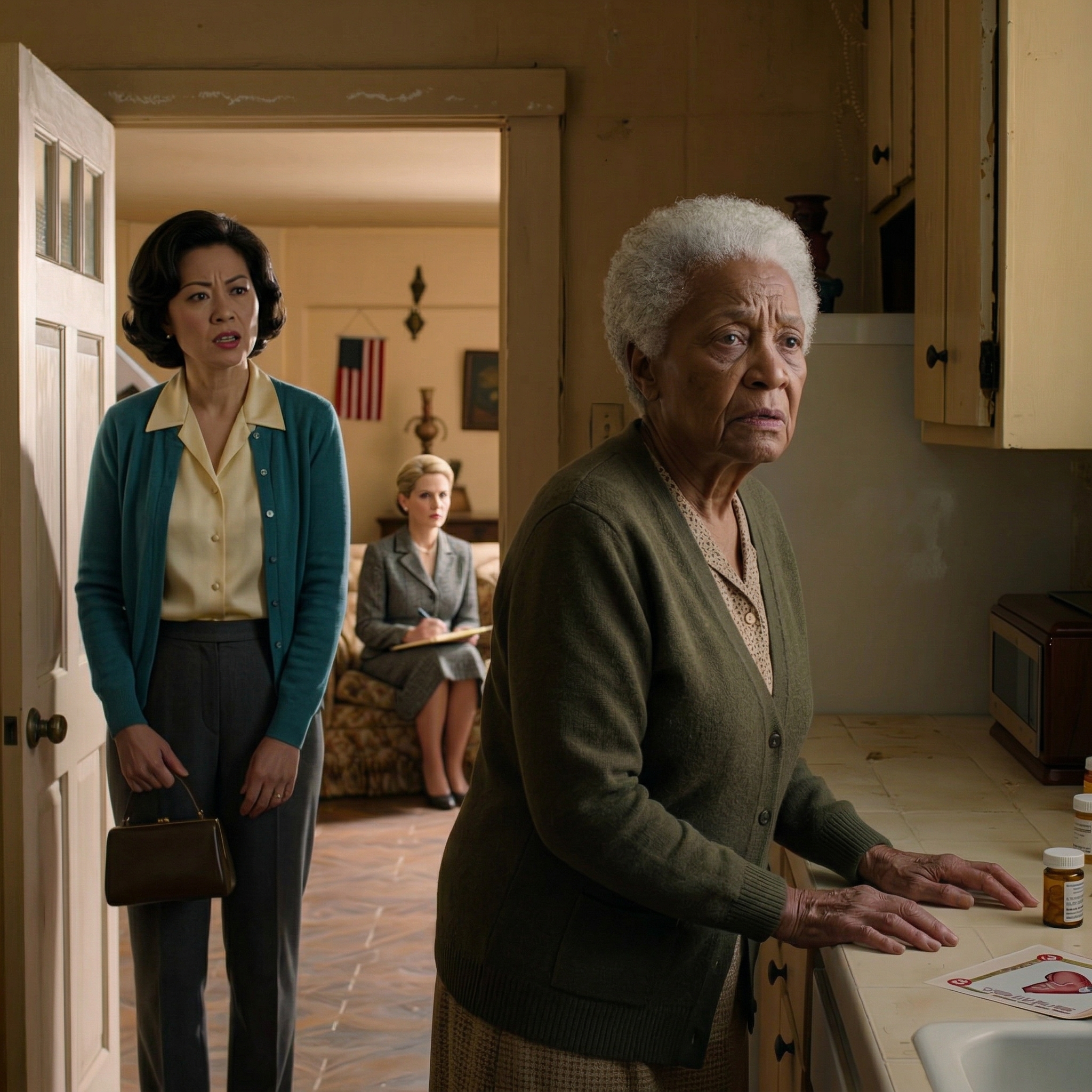 Jag visste vad min dotter kom för innan hon ens knackade på, att välbekant knackning i slutet av månaden hade upprepat sig för många gånger, men den här gången öppnade jag inte dörren direkt som jag alltid hade gjort, för bakom mig var min advokat, en fil som visar varje gång jag lämnade över min pension, varje recept och måltid jag hade dragit ner på, och tystnaden utanför dörren började få även henne att känna att något inte längre var sig likt.