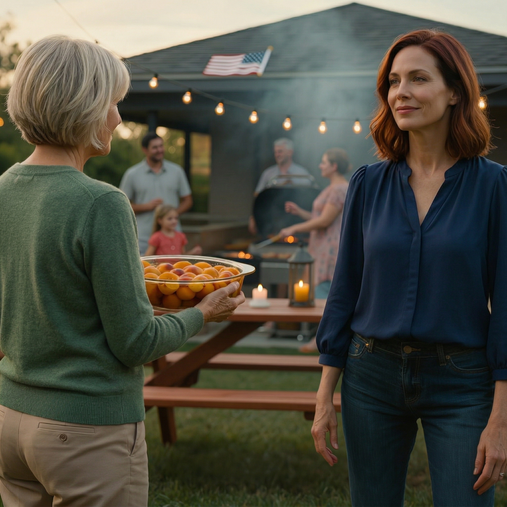 Jag hörde med mina egna öron, “Varför lever hon ens fortfarande?” på min sons bakgård medan jag fortfarande höll en skomakare färsk från ugnen, och jag gick in som om jag inte hade hört en sak, satte mig vid kanten av bordet där ingen hälsade på mig, ingen tittade på mig, och inte ett barnbarn kunde lyckas kalla mig mormor — och nästa morgon, en gammal låda öppnades på ett sätt som de borde ha varit rädda för för länge sedan