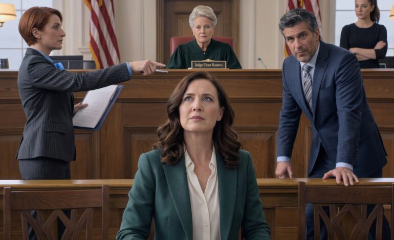 Min man krävde skilsmässa och sa att han tog allt — även barnen. Min advokat uppmanade mig att slåss, men jag skrev lugnt under papperen. Han firade i två veckor. Jag log bara mjukt, för det hade han glömt…