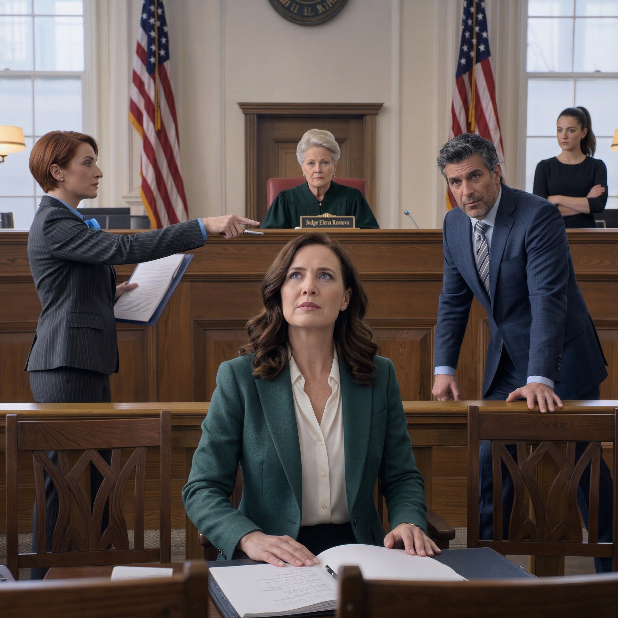 Min man krävde skilsmässa och sa att han tog allt — även barnen. Min advokat uppmanade mig att slåss, men jag skrev lugnt under papperen. Han firade i två veckor. Jag log bara mjukt, för det hade han glömt…