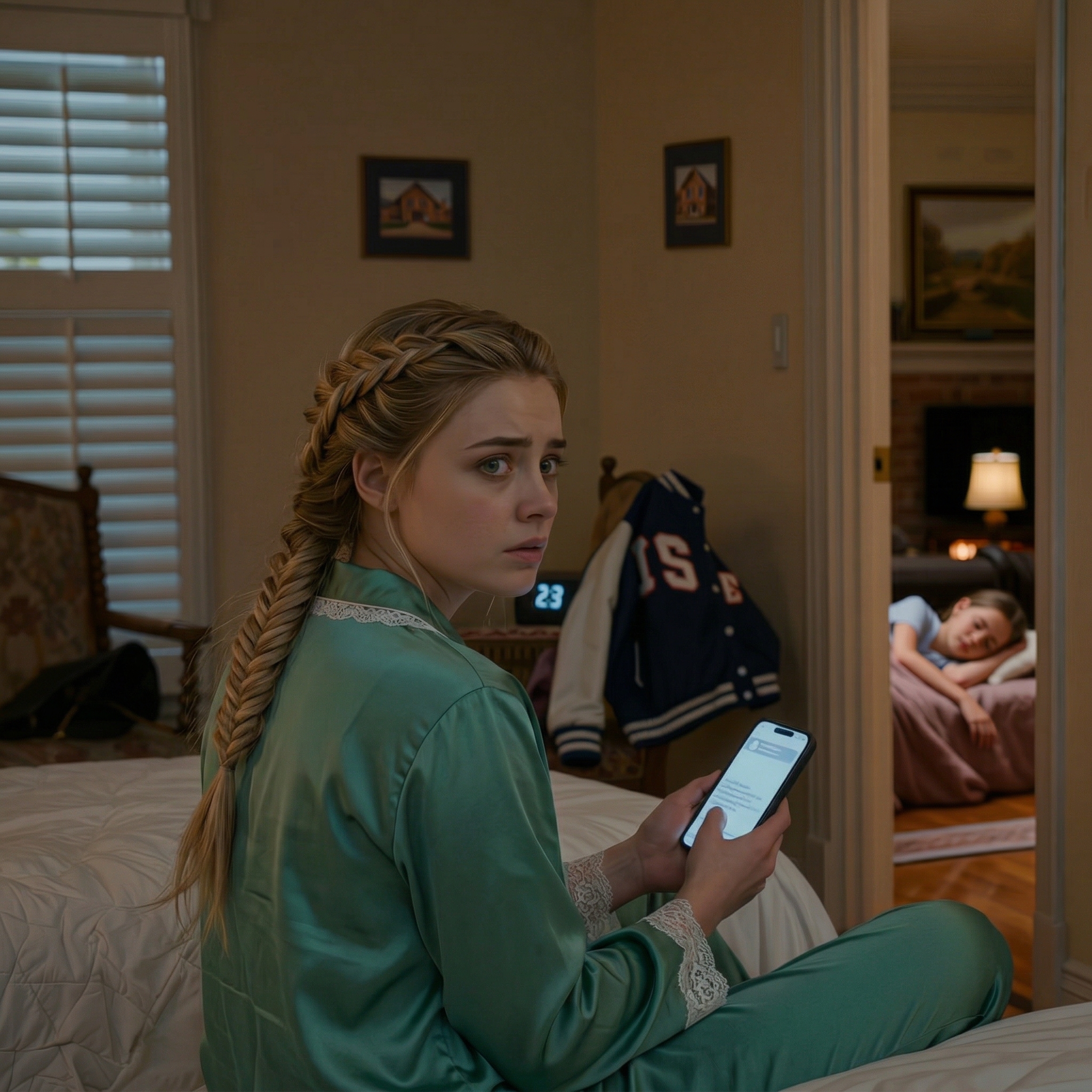 Min pappa sms:ade mig klockan 02: Ta din syster och spring. Lita inte på din mamma. I några sekunder stirrade jag bara på skärmen i mörkret, övertygad om att jag fortfarande halvsov.