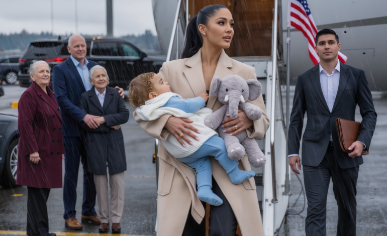 ‘Du är inte värdig vår familj,’ min man och hans föräldrar sa när jag inte kunde ge honom barnet de krävde så jag gick ut med en resväska. Jag förblev tyst i fyra år… tills jag klev av ett privatplan med min tvåårige son och en man som de aldrig sett förut, och deras ansikten sa till mig att de fortfarande inte hade någon aning om att detta bara var början.