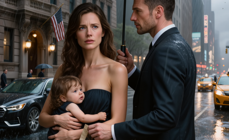 Min man kastade DNA-testresultaten på mig och hävdade att vår dotter inte var hans. Sedan, en regnig natt, tvingade han min dotter och mig att lämna huset. Men just när jag trodde att vi inte hade någonstans att vända, dök en man upp…