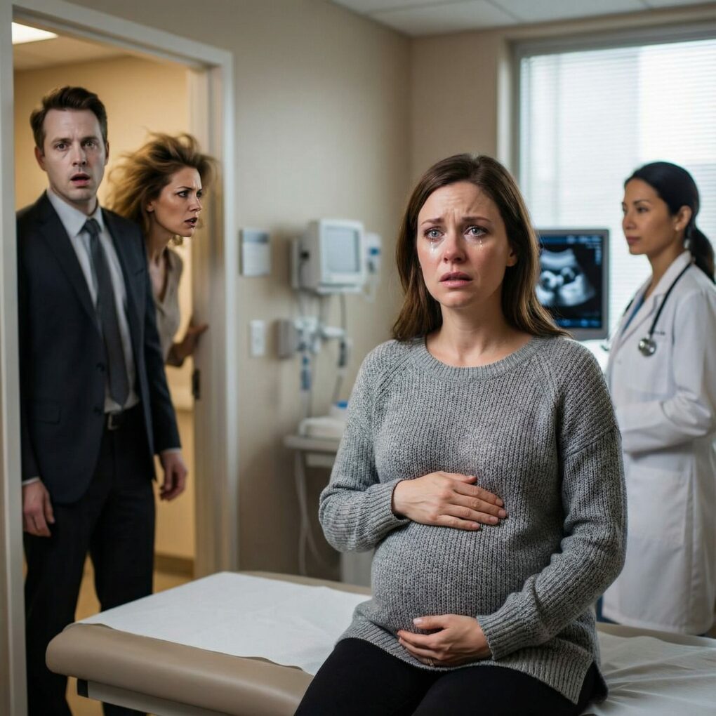 Min svärmor sparkade ut mig ur huset för att jag var “infertil,” och min man kastade en check på 5 miljoner dollar på mig som kompensation. Men när han senare tog sin älskarinna till ett prenatalt möte och stötte på mig på kliniken, blev hans ansikte spöklikt blekt efter att läkaren sa till mig, “Grattis… du väntar tvillingar.”