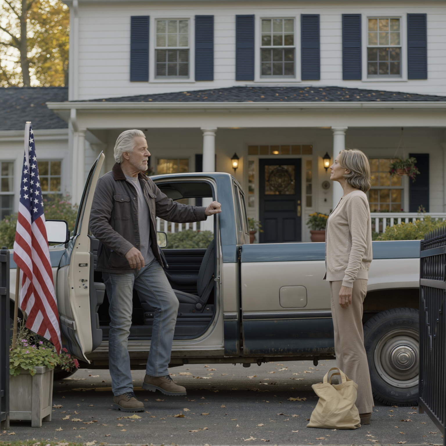 I came home after 40 years of work to find my wife standing at our gate with one grocery bag because our son had shown her papers and told her to leave. By breakfast the next morning, my phone rang twice, and when I answered, his voice sounded nothing like it had the day before.