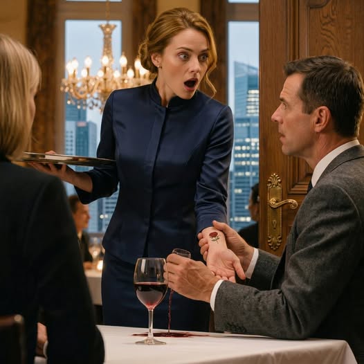 I was halfway through a double shift at a Manhattan restaurant when the billionaire at my table looked down at his wrist, heard me say, “My mother has that exact same tattoo,” and dropped his wine glass so hard it shattered across the white linen. Then he whispered my mother’s name, threw five hundred dollars on the table, and ran before I could ask why he looked like he’d just seen a ghost.